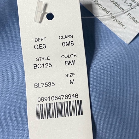 J. Crew NWT Curved Waist Cheeky Bikini Bottom 50 UPF Protection Size Medium - Picture 5 of 6